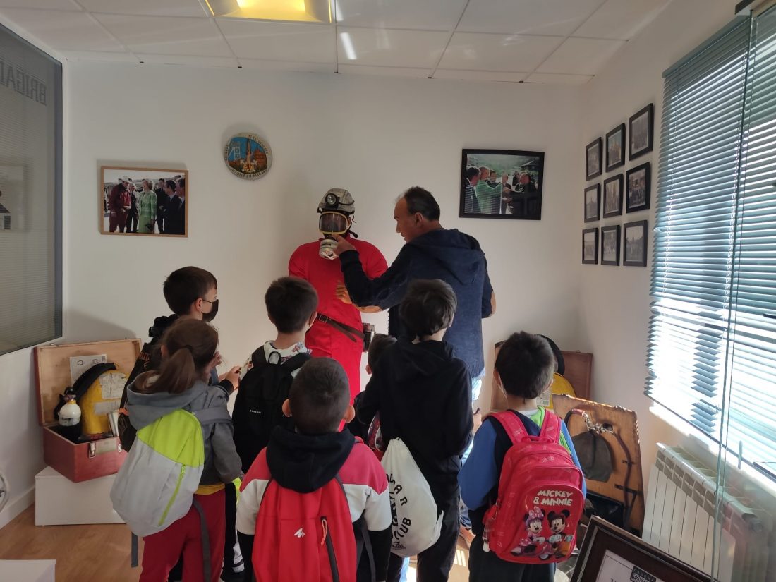 Fundación Cultura Minera visita escolar 250522